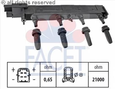 Compre 9463264180 Fiat/Alfa/Lancia Bobina de ignição