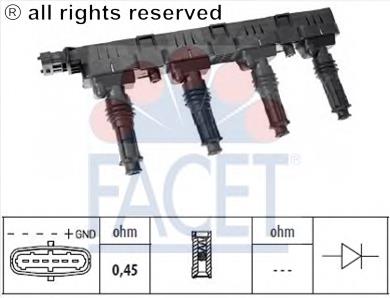 IGN101900 Open Parts Bobina de ignição