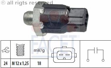 84001A2 Sidat Sensor de detonação