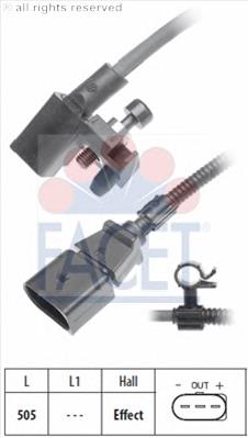 551413A ERA Sensor de posição (de revoluções) de cambota