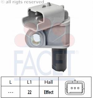 CMP16201 SNR Sensor de posição da árvore distribuidora