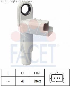 9637499180 Ford Sensor de posição da árvore distribuidora