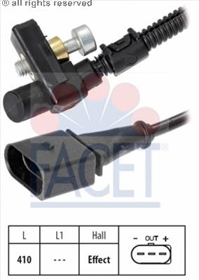030957147S VAG Sensor de posição (de revoluções) de cambota