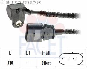 Compre 253821 VALEO Sensor de posição da árvore distribuidora