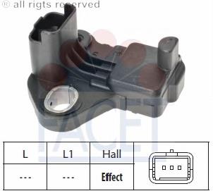 LR000681 Land Rover Sensor de posição (de revoluções) de cambota