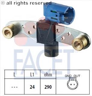 Sensor de posição (de revoluções) de cambota FAE 79320 preço, a partir de 26,64 USD