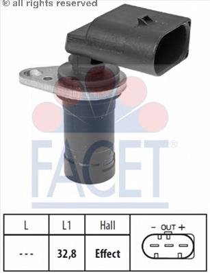 Compre 501442755 Hans Pries (Topran) Sensor de posição (de revoluções) de cambota