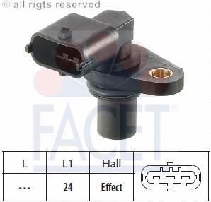 81250 NGK Sensor de posição da árvore distribuidora