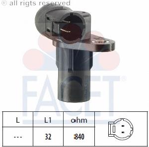 90291 Facet Sensor de posição (de revoluções) de cambota