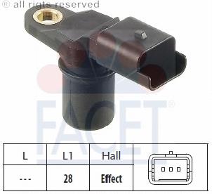 23731DB00A Renault (RVI) Sensor de posição da árvore distribuidora