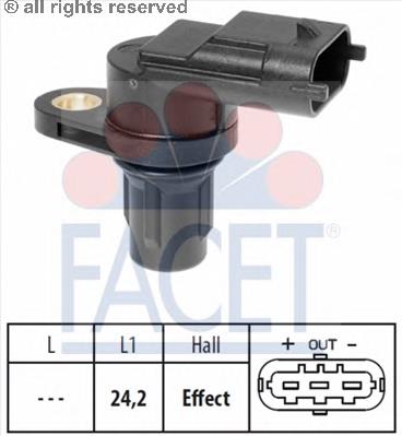 1905522 Ford Sensor de posição da árvore distribuidora