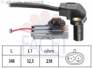 8200128449 Renault (RVI) Sensor de posição (de revoluções) de cambota