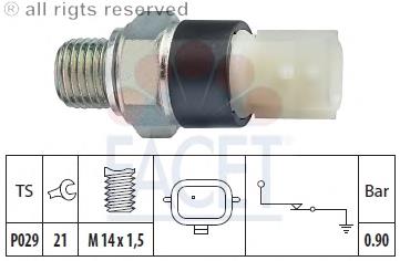 75093 Asam Sensor de pressão de óleo