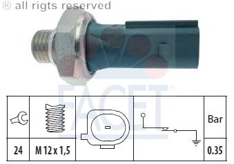 A0051537828 Mercedes Sensor de pressão de óleo
