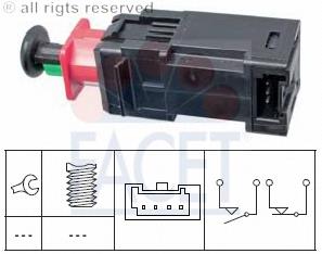 71208 Facet Sensor de ativação do sinal de parada