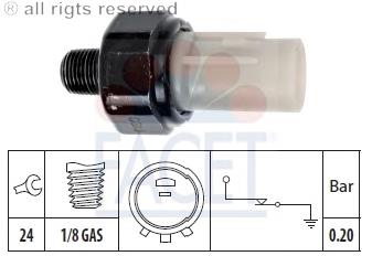 6ZL014396001 HELLA Sensor de pressão de óleo
