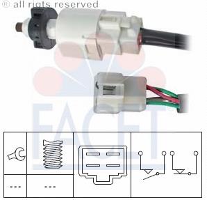 24604 FAE Sensor de ativação do sinal de parada