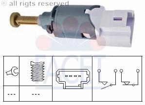 2532000Q0C Renault (RVI) Sensor de ativação do sinal de parada
