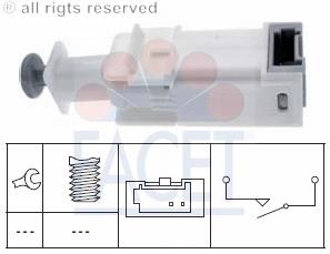 51798630 Fiat/Alfa/Lancia Sensor de ativação do sinal de parada