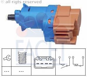 71247 Facet Sensor de ativação do sinal de parada
