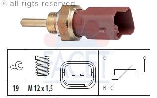 73326 Facet Sensor de temperatura do fluido de esfriamento