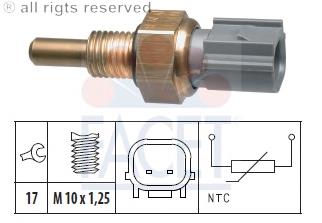 Sensor de temperatura do fluido de esfriamento (de ativação de ventilador do radiador) Meyle 31148210001 preço, a partir de 11,92 USD
