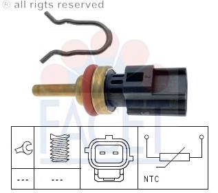 Sensor de temperatura do fluido de esfriamento Volvo 8653172 preço, a partir de 14,37 USD