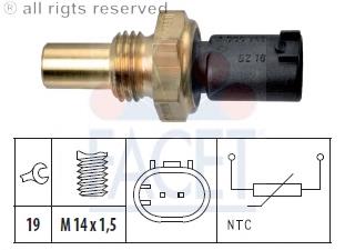 Sensor de temperatura de combustível 88851 Mapco