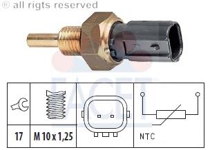 Sensor de temperatura do fluido de esfriamento 37870RAAA01 Honda