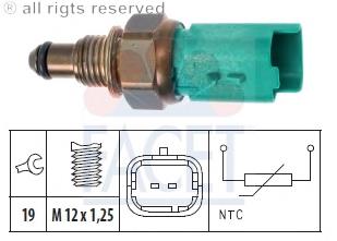 4S4Q9D995AA Ford Sensor de temperatura do fluido de esfriamento