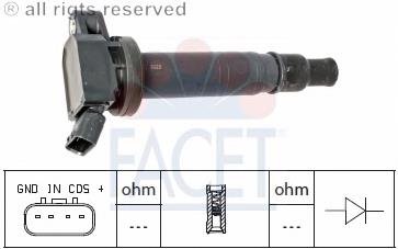 Bobina de ignição 80301 FAE