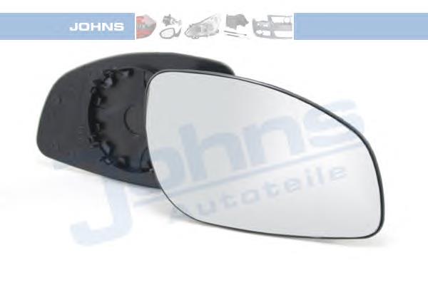 Elemento espelhado do espelho de retrovisão direito Opel 24438121