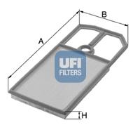 3012400 UFI Filtro de ar