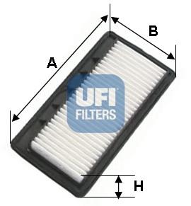 3012600 UFI Filtro de ar