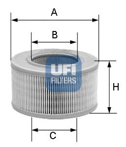 3003801 UFI Filtro de ar