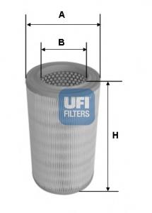 2763000 UFI Filtro de ar