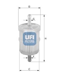 F026402351 Bosch Filtro de combustível