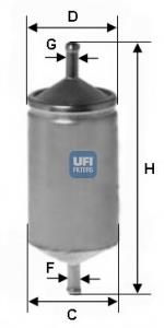 Filtro de combustível Peugeot/Citroen 1612797980 preço, a partir de 7,68 USD