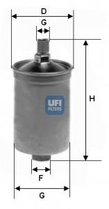 Filtro de combustível 0450905066 VAG