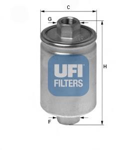3174100 UFI Filtro de combustível