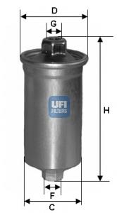 71736112 Fiat/Alfa/Lancia Filtro de combustível