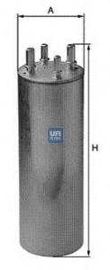 3184900 UFI Filtro de combustível