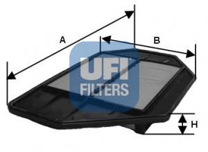 3036000 UFI Filtro de ar