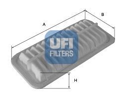 3024700 UFI Filtro de ar