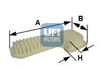 3028800 UFI Filtro de ar