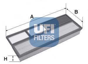 3026500 UFI Filtro de ar