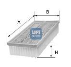 3097000 UFI Filtro de ar