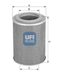 2555500 UFI Filtro de óleo