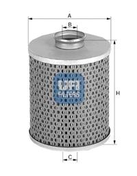 Filtro da direção hidrâulica assistida 2992056 Iveco