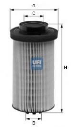 Filtro de combustível A5410920805 Mercedes